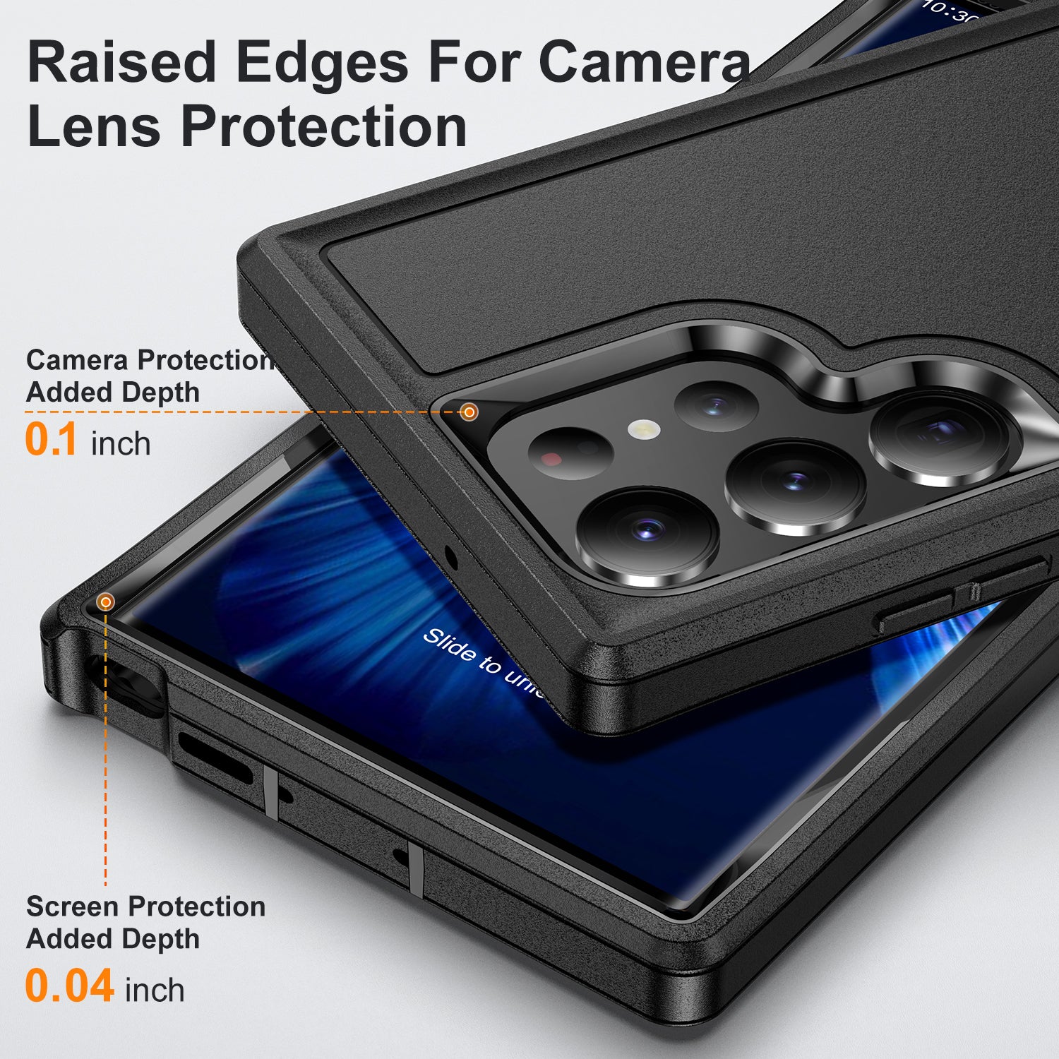 For Samsung Galaxy S23 Ultra Phone Case Hard PC Soft TPU Shockproof Phone Cover For Samsung Galaxy S23 Ultra Phone Case Hard PC Soft TPU Shockproof Phone Cover